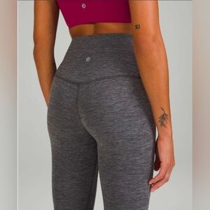 Lululemon High-Waisted Gray Women's Leggings Size 2